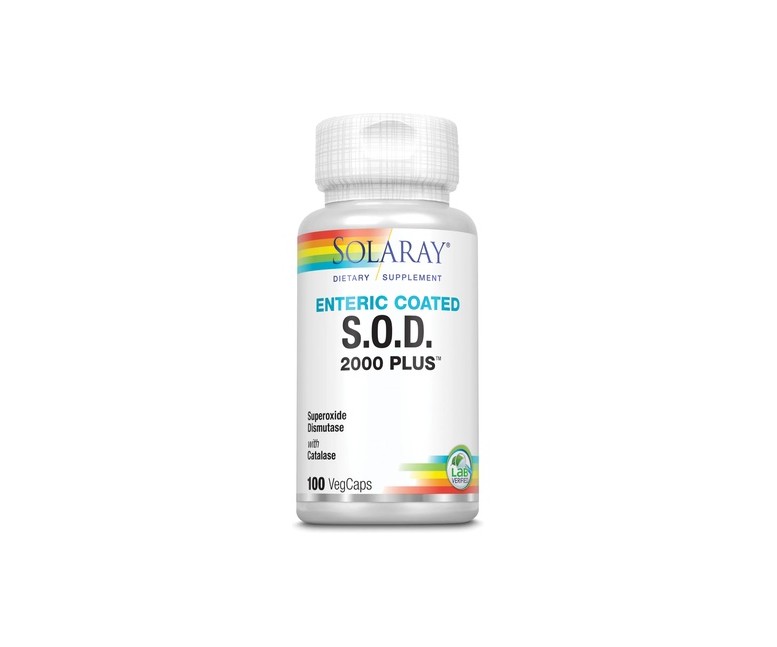 S.O.D. 2000 Plus 100 cápsulas vegetales Solaray