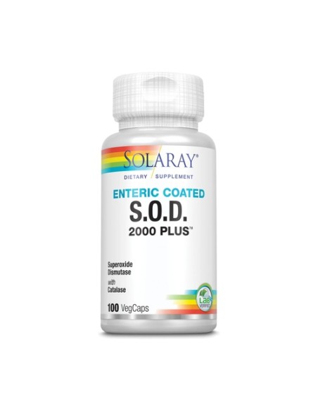 S.O.D. 2000 Plus 100 cápsulas vegetales Solaray