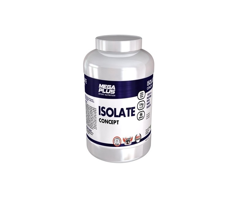 Isolate concept fresa 1 kg de polvo (Fresa) Mega Plus
