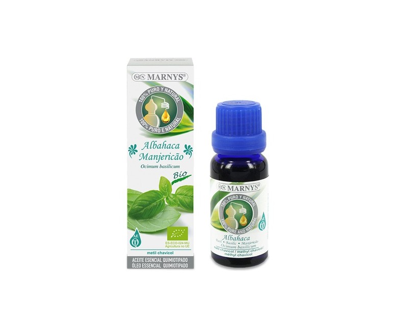 Aceite Esencial de Albahaca Bio 15 ml (Albahaca) MARNYS®