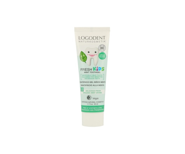 Dentífrico niños menta 50 ml (Menta) Logona