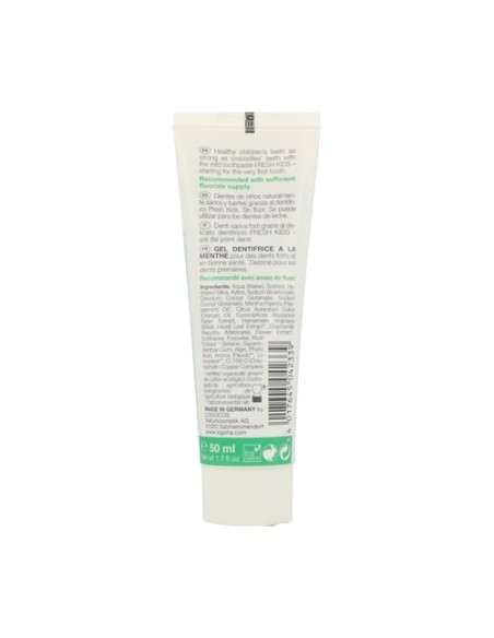 Dentífrico niños menta 50 ml (Menta) Logona