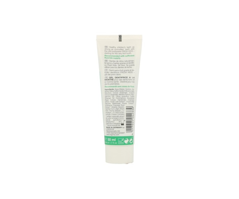 Dentífrico niños menta 50 ml (Menta) Logona