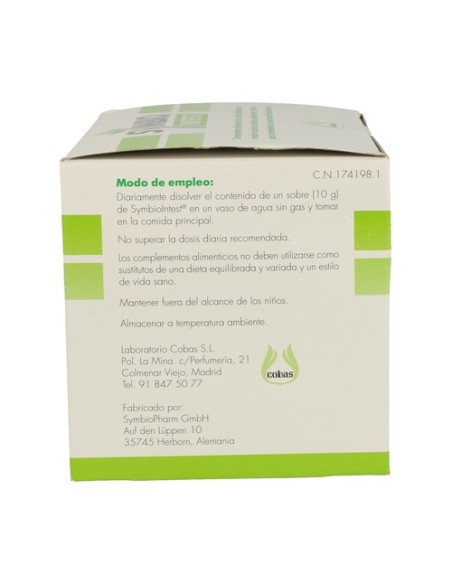 Symbiointest probiótico tránsito intestinal 30 sobres de 10g Symbiopharm