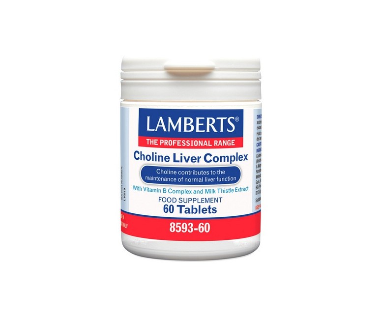 Choline Liver Complex 60 cápsulas Lamberts