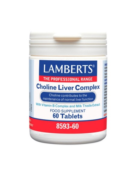 Choline Liver Complex 60 cápsulas Lamberts