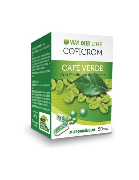Coficrom 50 cápsulas de 498mg Waydiet