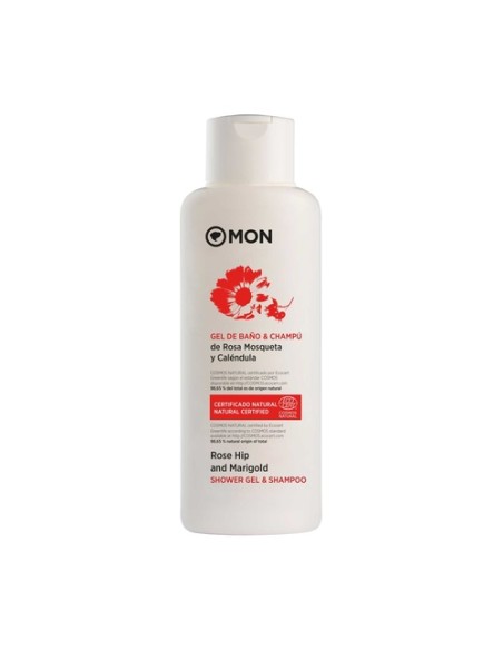 Gel champú rosa mosqueta y calendula Bio 750 ml Mon deconatur