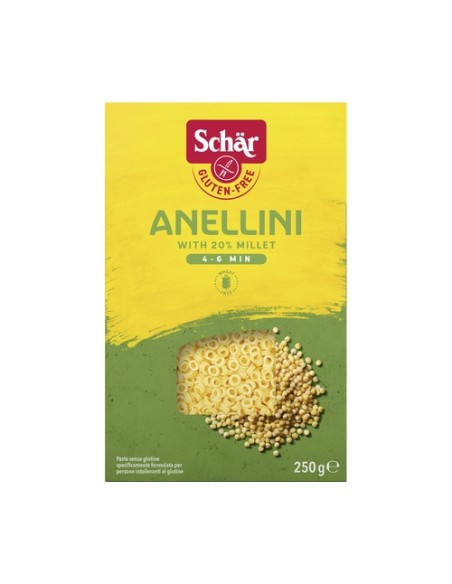 Pasta Anellini sin gluten 250 g Schär