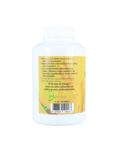 Aceite de Onagra Bio 150 perlas de 1000mg Bio-Ener