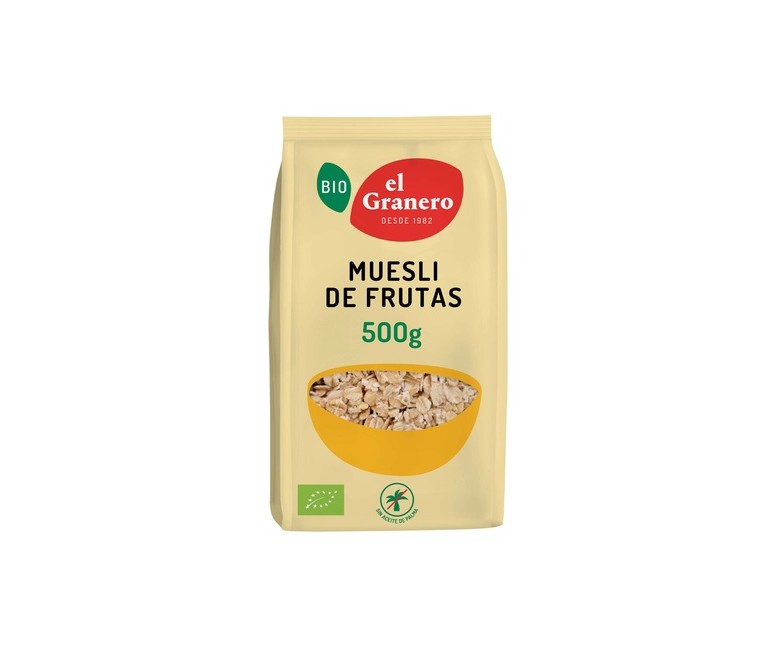 Muesli de Frutas Bio 500 g El Granero Integral