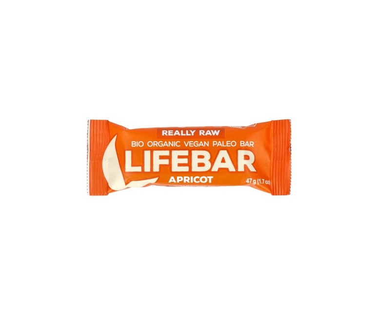 Pack Lifebar (Sabor Albaricoque) 15 barritas de 47 g Lifefood