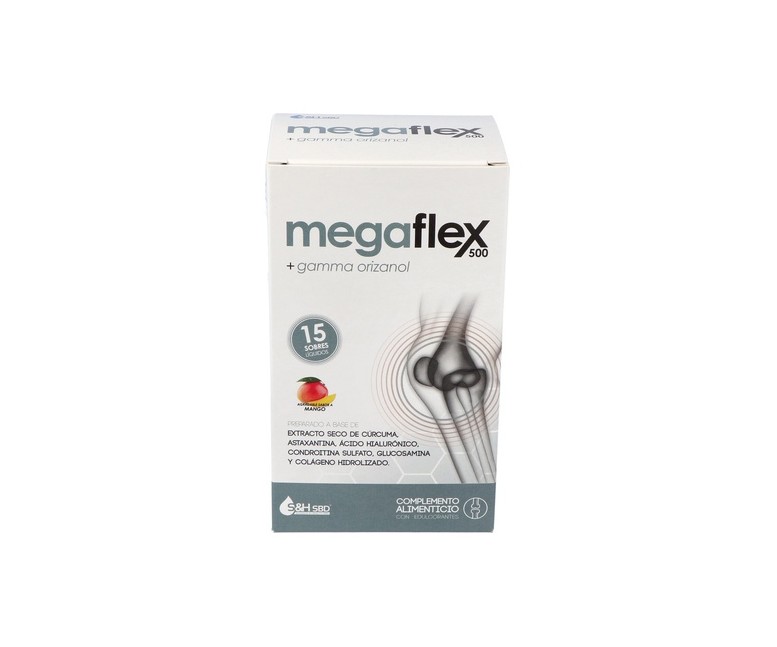 Megaflex 500 apoyo articular 15 sobres (Mango) Science & Health Sbd