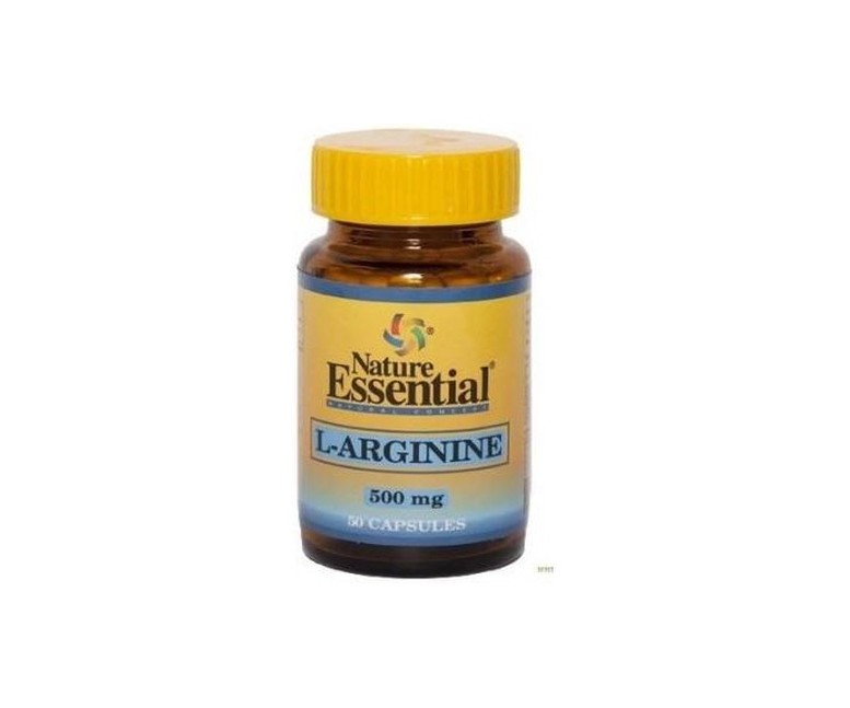 L-Arginina 50 cápsulas de 500mg Nature essential