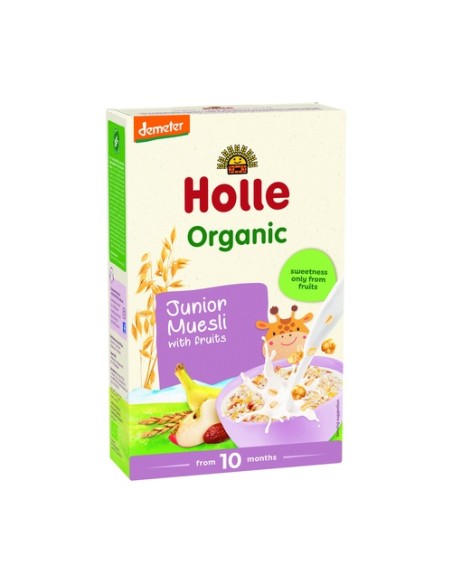 Muesli Multicereales con Fruta 250 g Holle