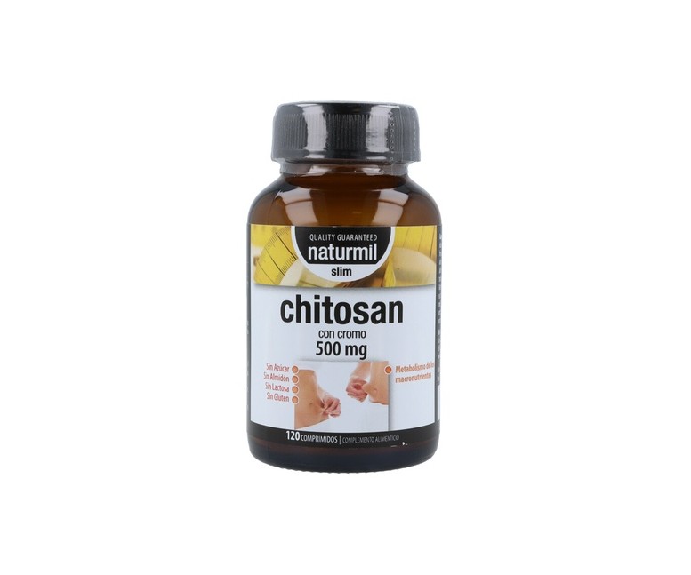 Chitosan 120 comprimidos (500mg) Naturmil
