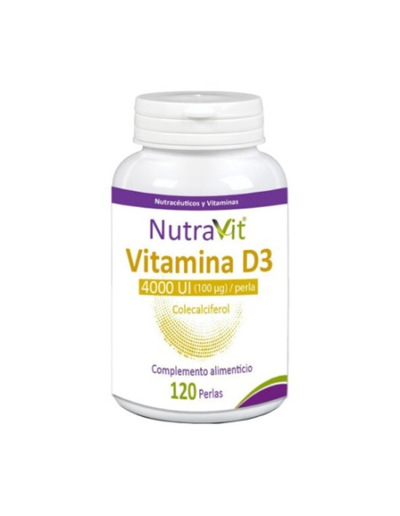 Nutravit Vitamina D3 120 perlas de 291mg NutraVit