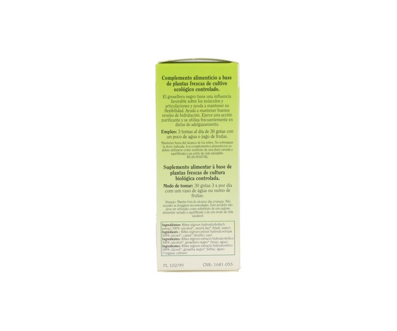 Ribes Nigrum (Grosellero Negro) 50 ml Biover