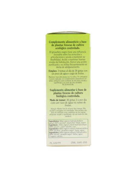 Ribes Nigrum (Grosellero Negro) 50 ml Biover