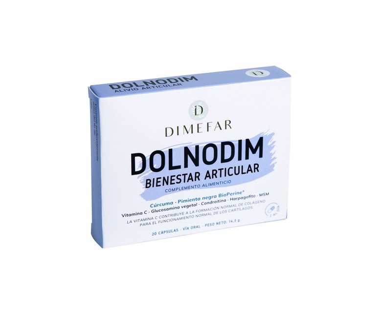 Dolnodim articulaciones 20 cápsulas Dimefar