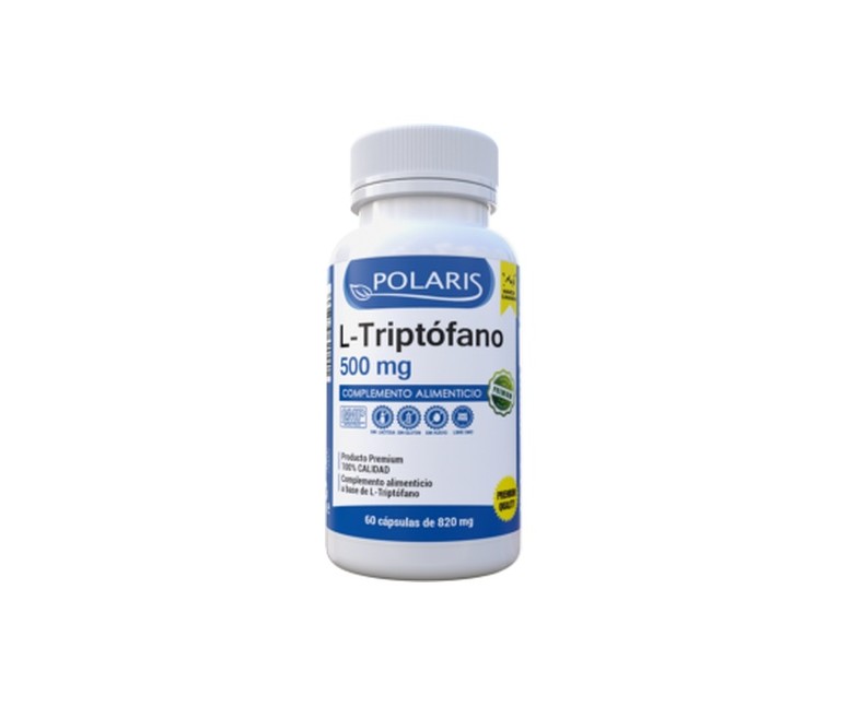 L-triptófano 500 mg 60 cápsulas de 500mg Polaris