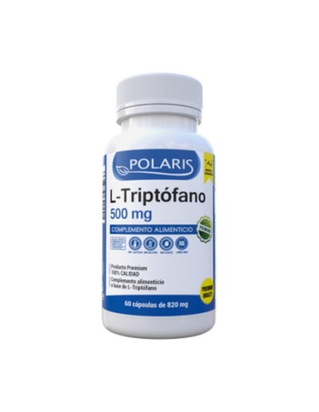 L-triptófano 500 mg 60 cápsulas de 500mg Polaris
