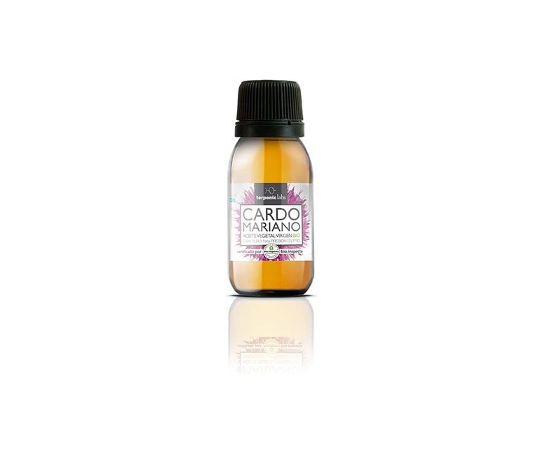 Aceite Vegetal Cardo Mariano Bio 60 ml de aceite Terpenic