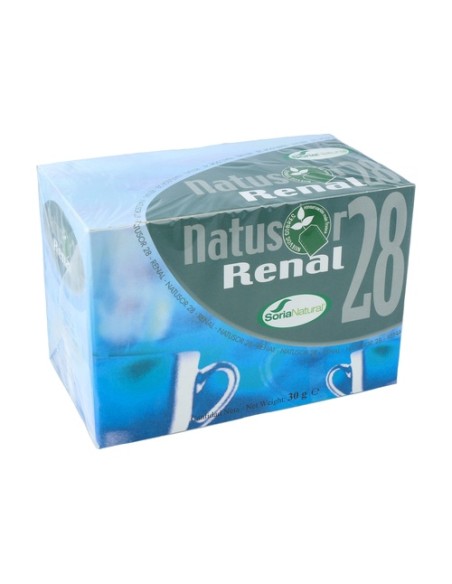 Natusor Infusiones 28 Renal 20 bolsitas infusoras Soria Natural