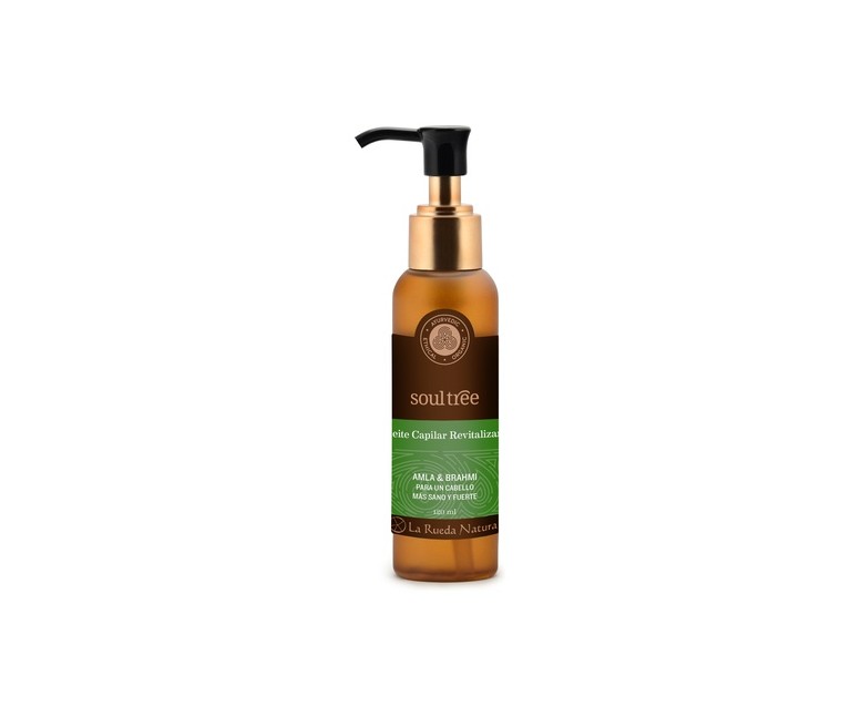 Aceite capilar revitalizante: amla & brahmi 120 ml de aceite Soultree