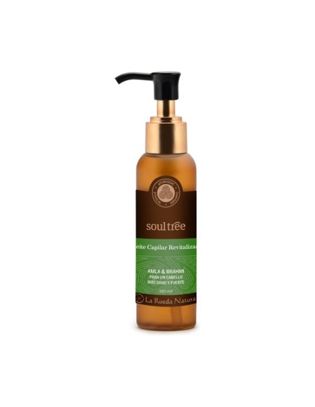 Aceite capilar revitalizante: amla & brahmi 120 ml de aceite Soultree