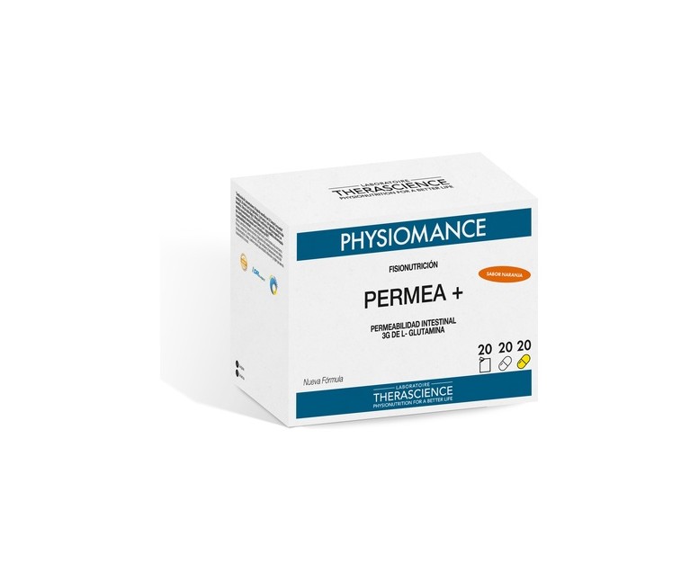 Permea+ 20 sobres + 20 cápsulas + 20 cápsulas Therascience