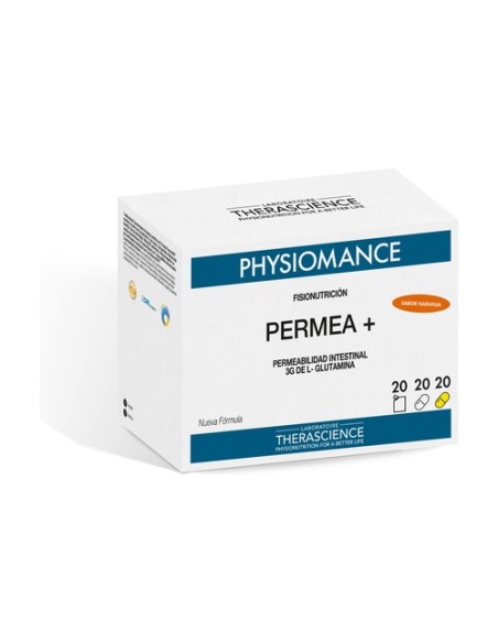 Permea+ 20 sobres + 20 cápsulas + 20 cápsulas Therascience