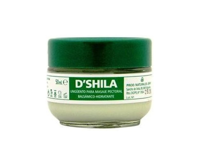 Bálsamo pectoral de eucalipto 50 ml de crema D'Shila