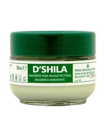 Bálsamo pectoral de eucalipto 50 ml de crema D'Shila