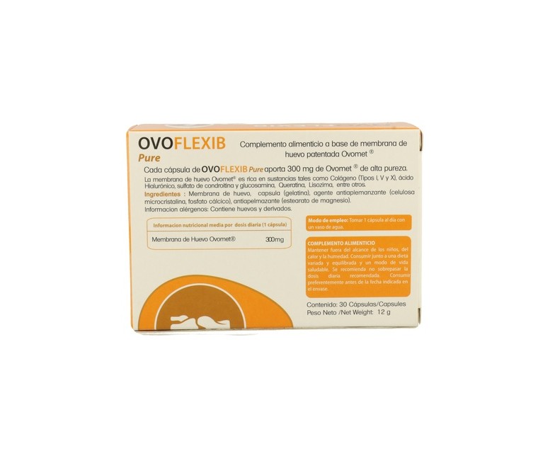 Ovoflexib Flexibilidad Articular 30 cápsulas Vaminter
