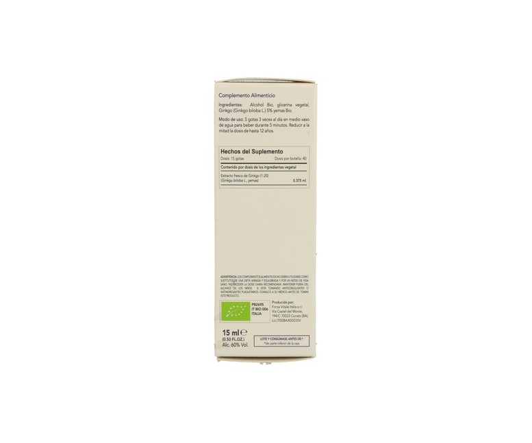 PSC Ginkgo Biloba 15 ml Forza Vitale