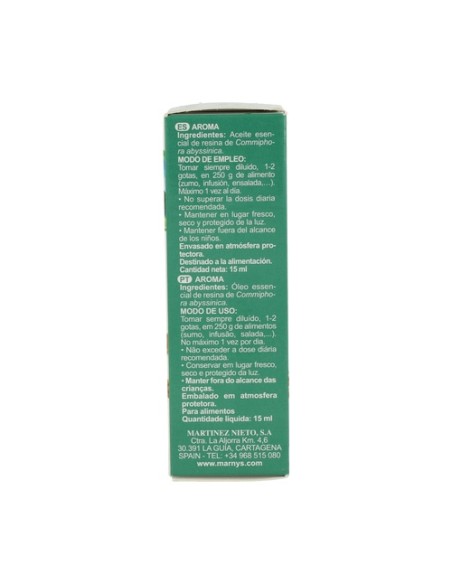 Aceite Esencial de Mirra 15 ml MARNYS®