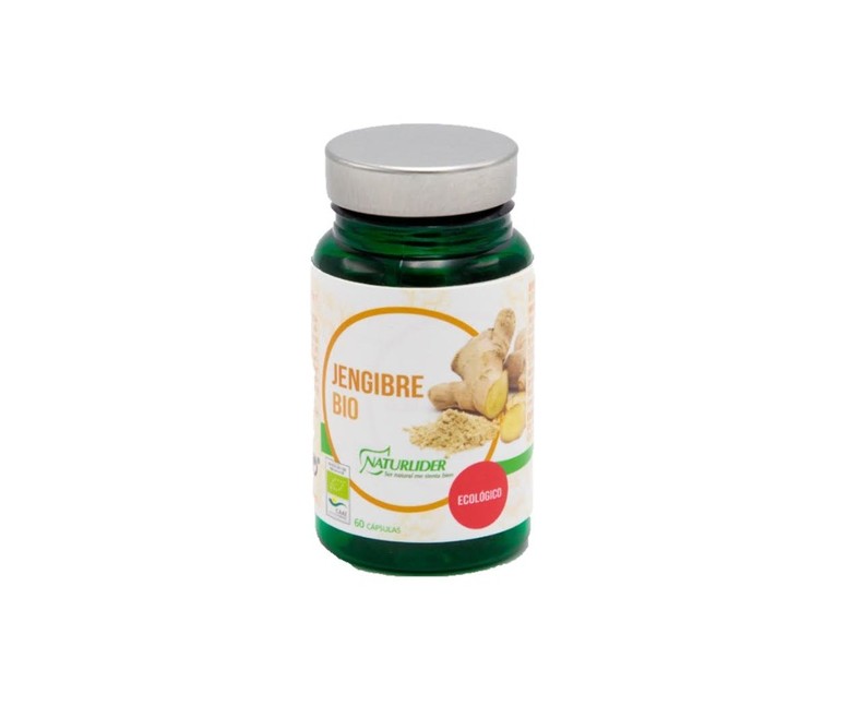 Jengibre Bio 60 cápsulas vegetales Naturlider