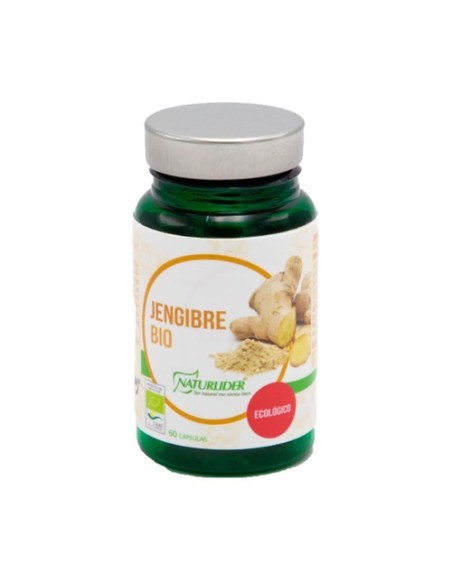 Jengibre Bio 60 cápsulas vegetales Naturlider