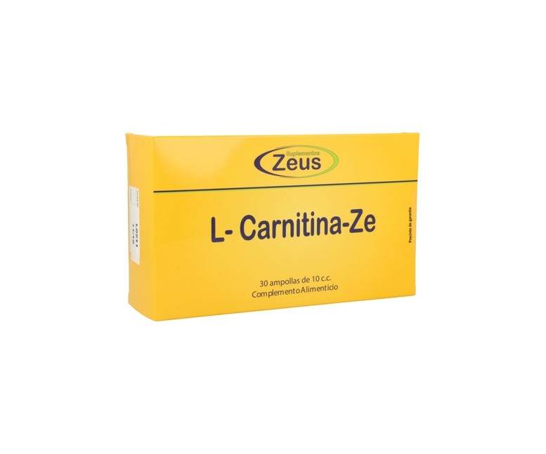 L-Carnitina 30 ampollas de 1500mg Zeus
