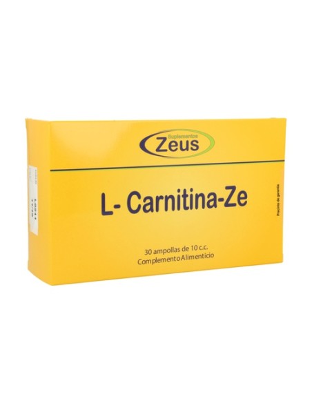 L-Carnitina 30 ampollas de 1500mg Zeus