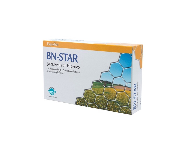 MontStar Jalea Real BN-STAR hipérico 20 ampollas Espadiet