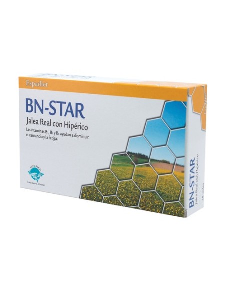 MontStar Jalea Real BN-STAR hipérico 20 ampollas Espadiet