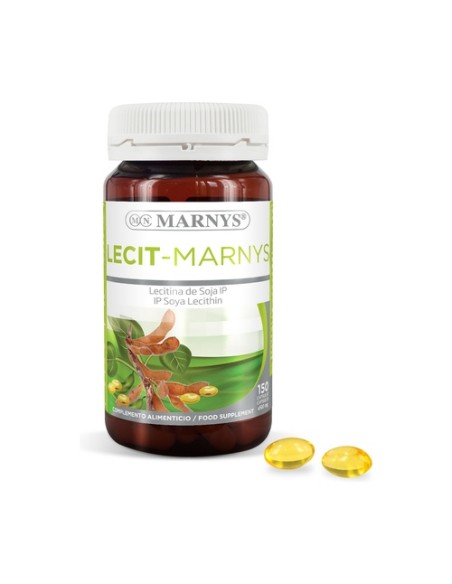 Lecit - Lecitina De Soja 150 cápsulas MARNYS®