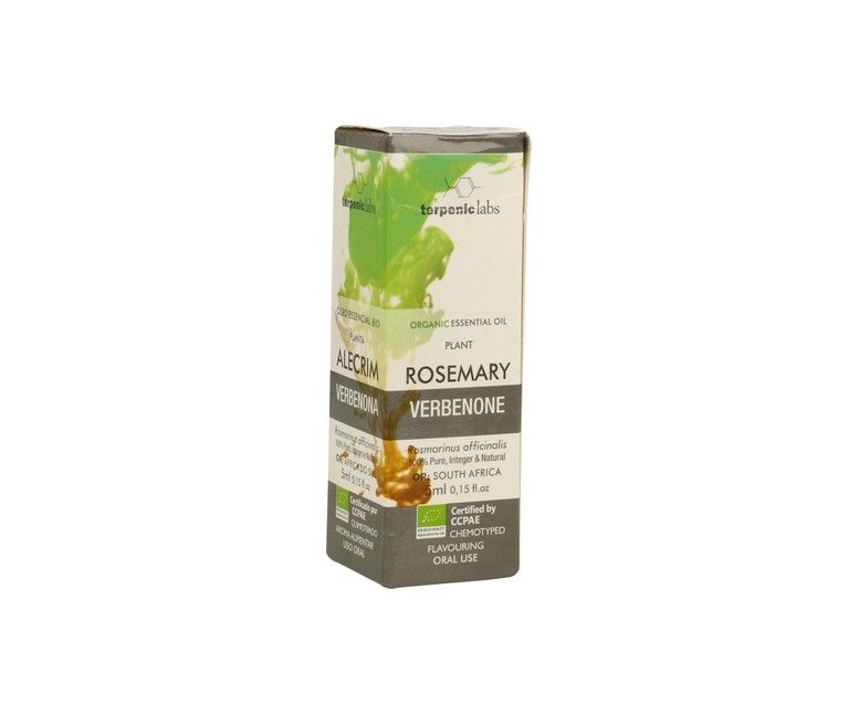 Aceite Esencial Romero Verbenona Bio 5 ml de aceite esencial Terpenic