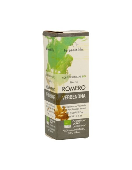 Aceite Esencial Romero Verbenona Bio 5 ml de aceite esencial Terpenic