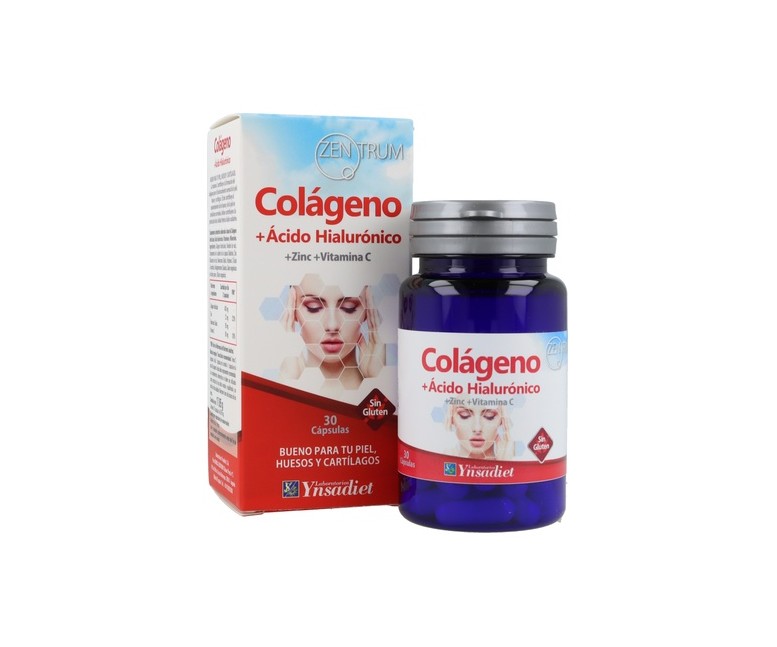Colágeno + Ácido Hialurónico Fortigel 30 cápsulas Nutriox