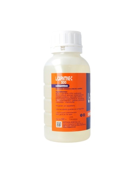 L Carnitine C 500 Competition (Con Cafeina) 500 ml Mega Plus