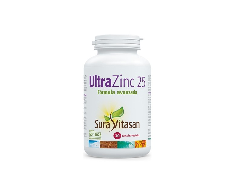 UltraZinc 25 90 cápsulas vegetales Sura Vitasan