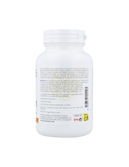 UltraZinc 25 90 cápsulas vegetales Sura Vitasan